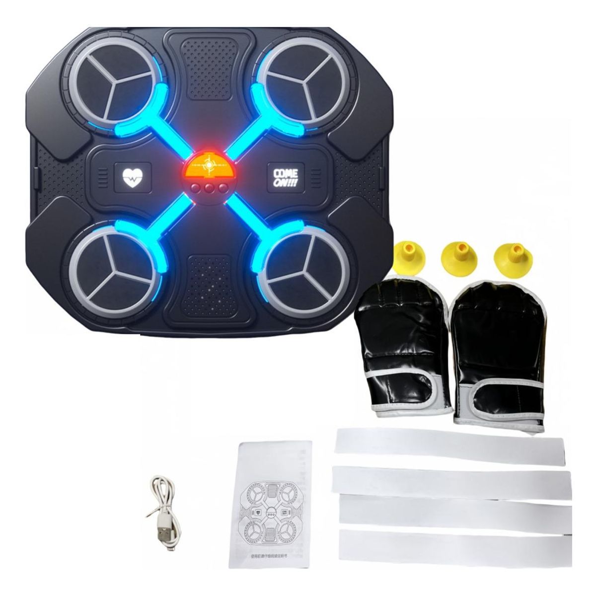 GENERICO - Objetivo de Boxeo Inteligente con Música y Conexión Bluetooth