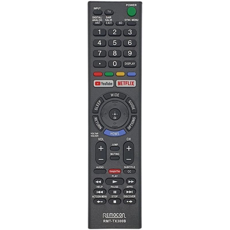 GENERICO - Control Remoto Universal para Smart TV con botones de acceso rápido