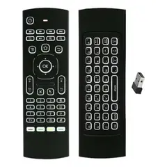 GENERICO - Control Remoto Inalámbrico con Teclado y Giroscopio Sensor