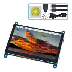 GENERICO - Monitor portátil táctil de 7 HDMI para Raspberry Pi y más