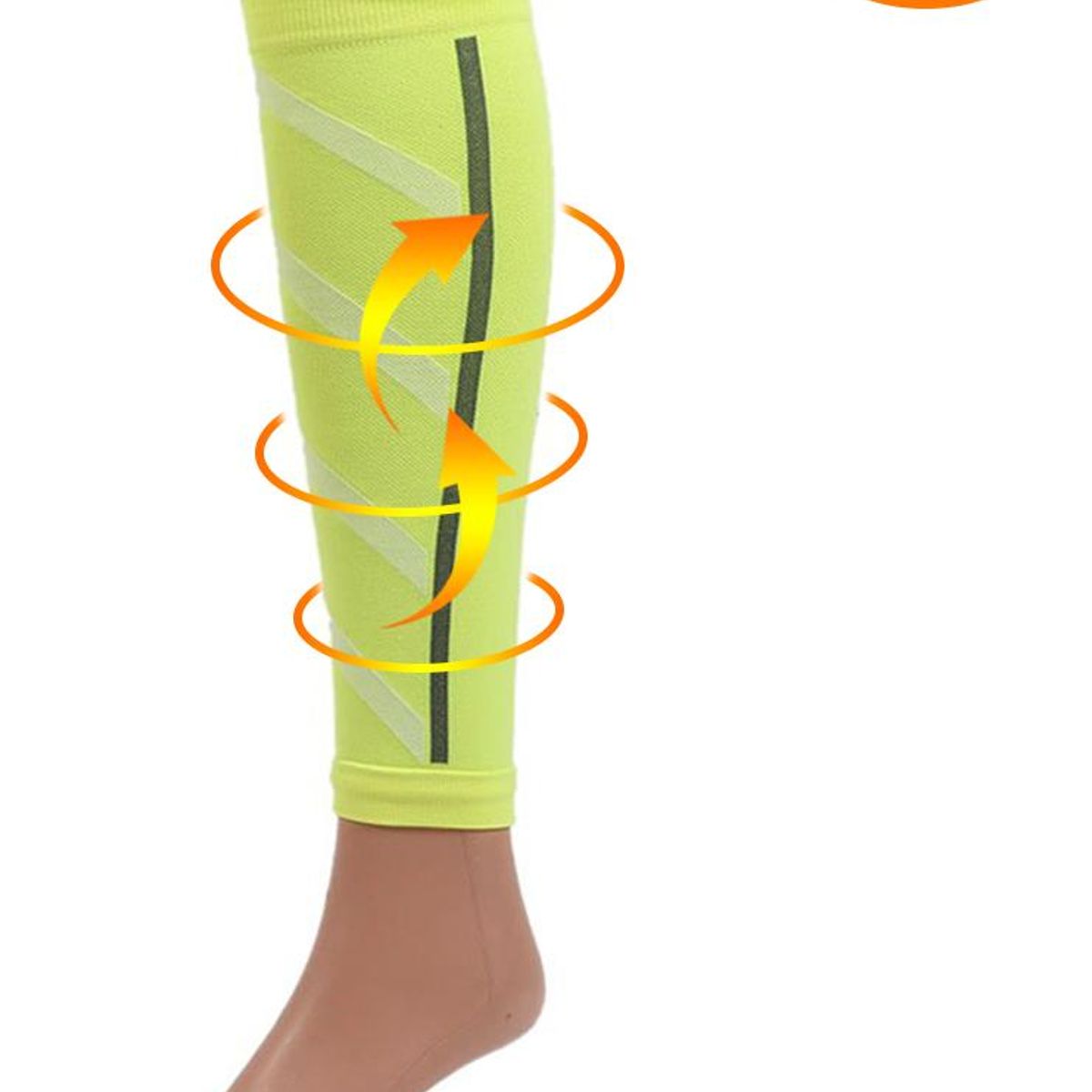 GENERICO - Mangas de Compresión para Pantorrillas - Soporte Deportivo