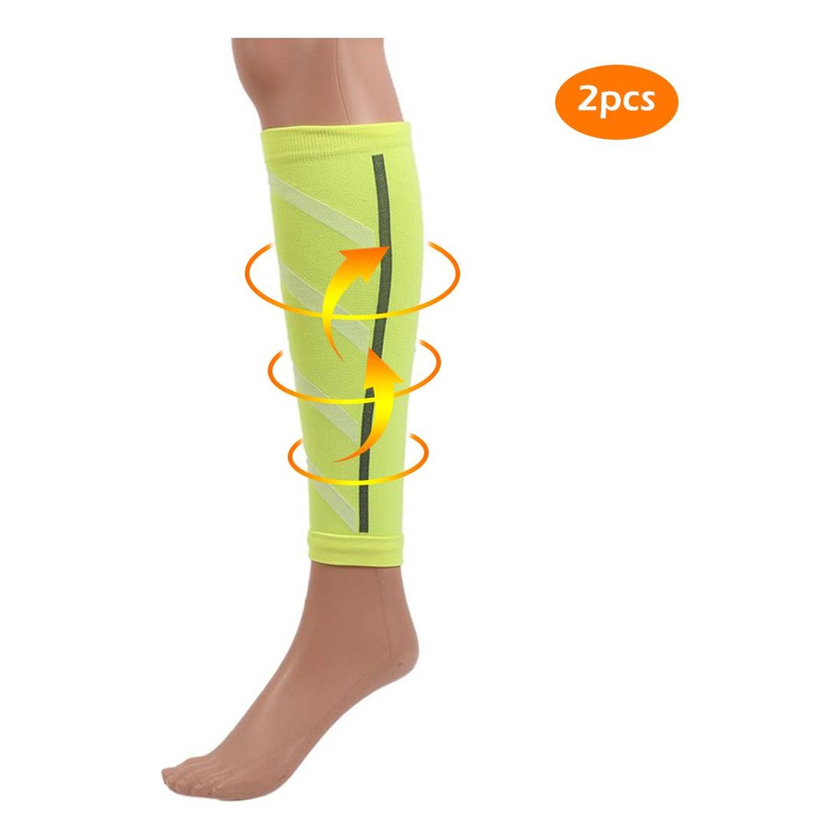 GENERICO - Mangas de Compresión para Pantorrillas - Soporte Deportivo