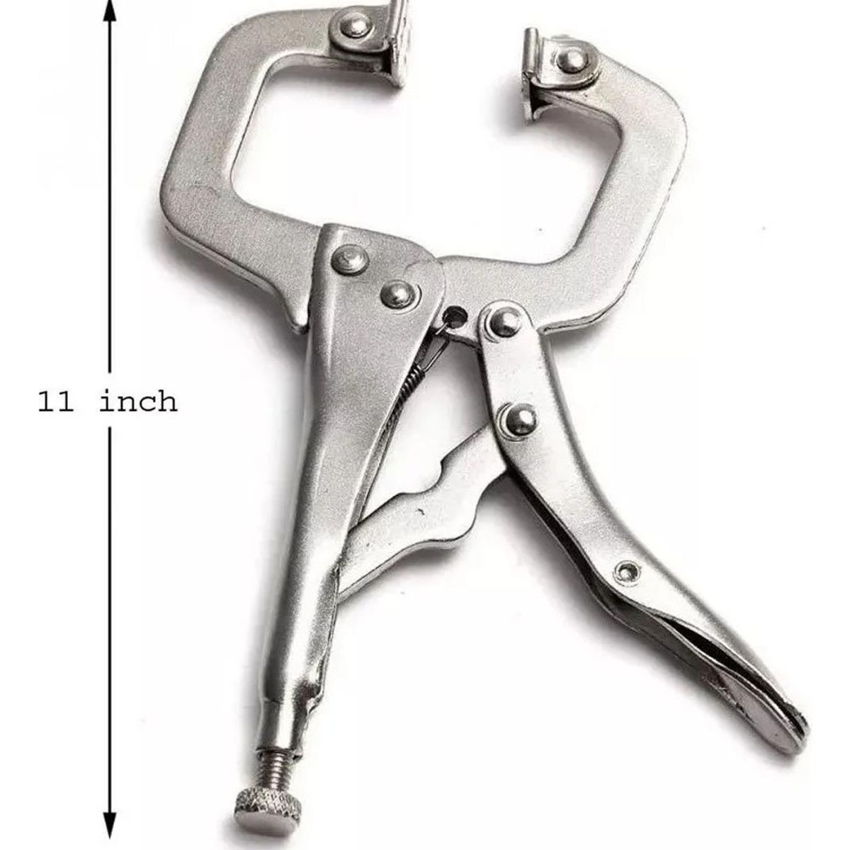 GENERICO - Prensa C de 11 pulgadas con apertura de 95 mm autoajustable