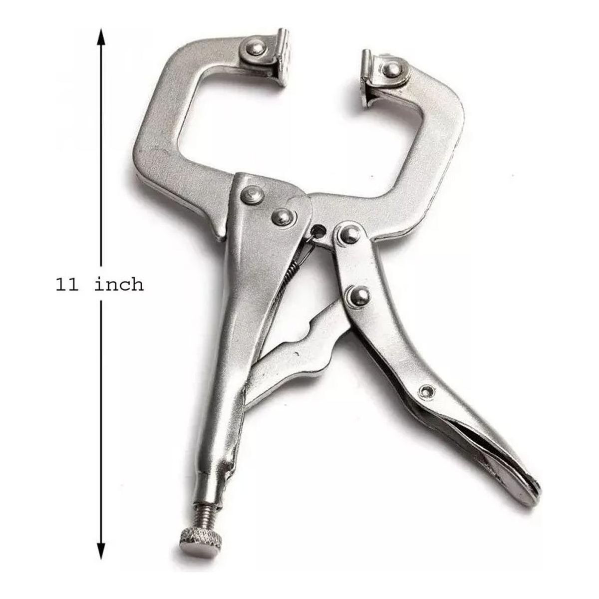 GENERICO - Prensa C de 11 pulgadas con apertura de 95 mm autoajustable