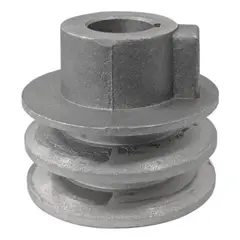 GENERICO - Polea de Eje 20 mm Ideal para Motores de Jardinería
