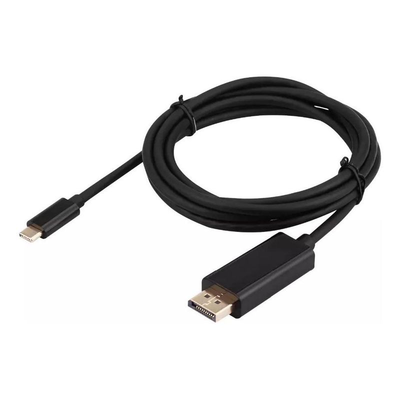 GENERICO - Adaptador USB-C a DisplayPort 4K 18m para video 60Hz