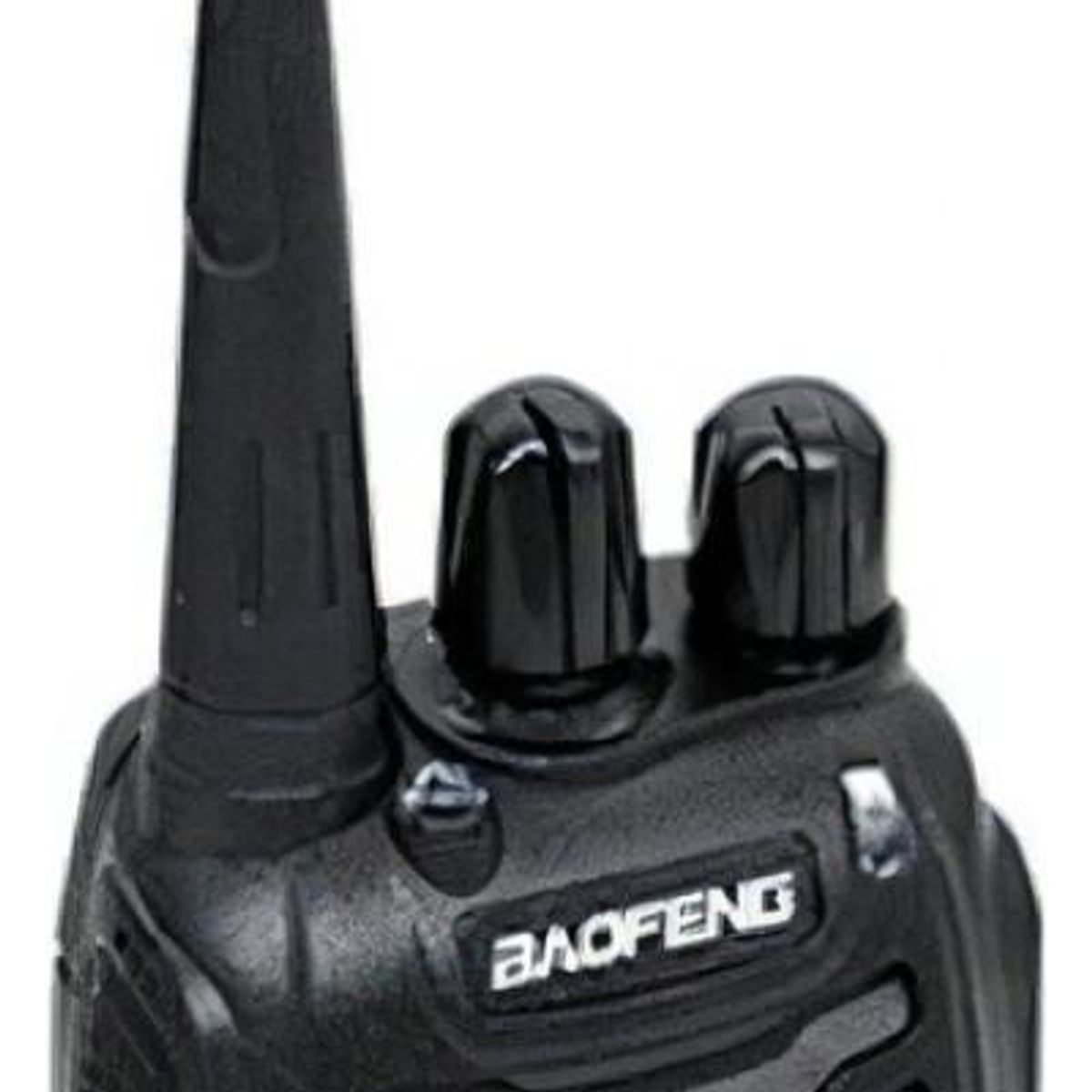 GENERICO - Walkie Talkie Negro 400-470MHz Alarma y Ahorro Batería