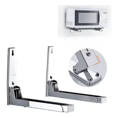 GENERICO - Soporte Plegable Ajustable para Microondas en Pared