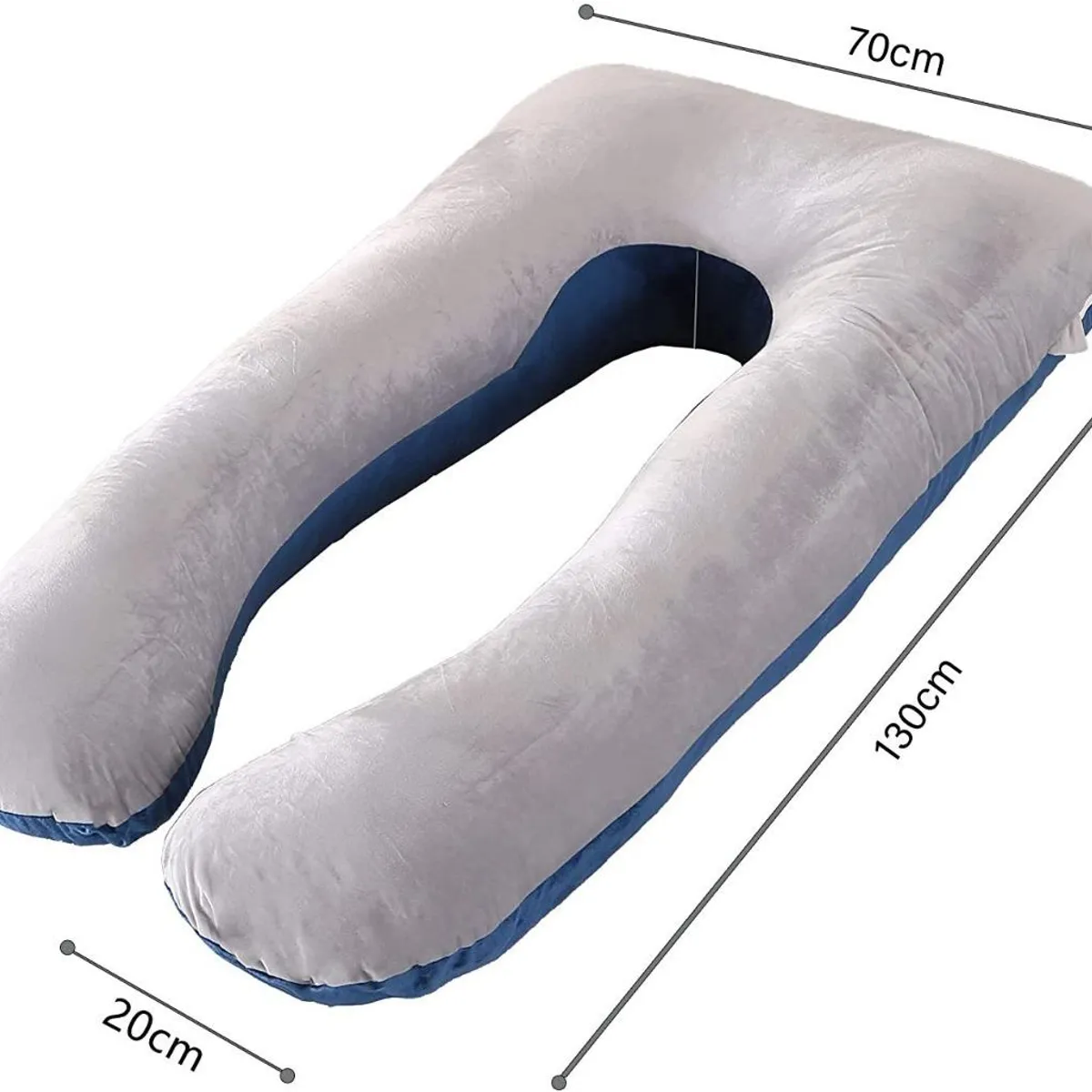 GENERICO - Cojín Maternal Ergonomico de Soporte Total para Dormir