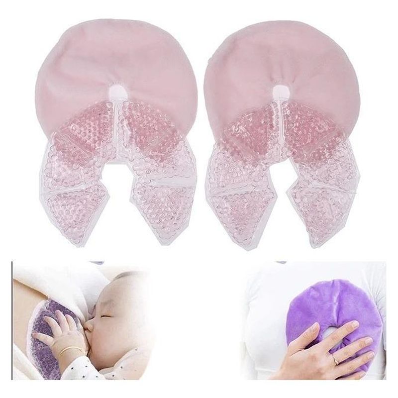 GENERICO - Almohadillas de Gel Reutilizables para Alivio en Lactancia