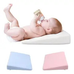 GENERICO - Almohada Inclinada Hipoalergénica para Bebés Anti-reflujo