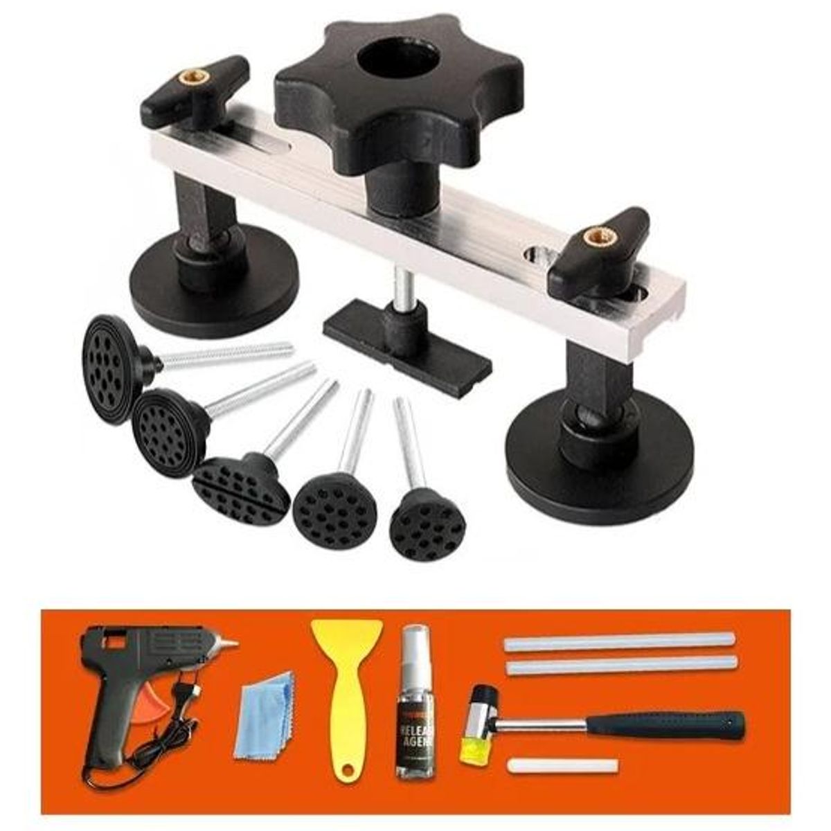 GENERICO - Kit Profesional para Reparación de Abolladuras en Autos