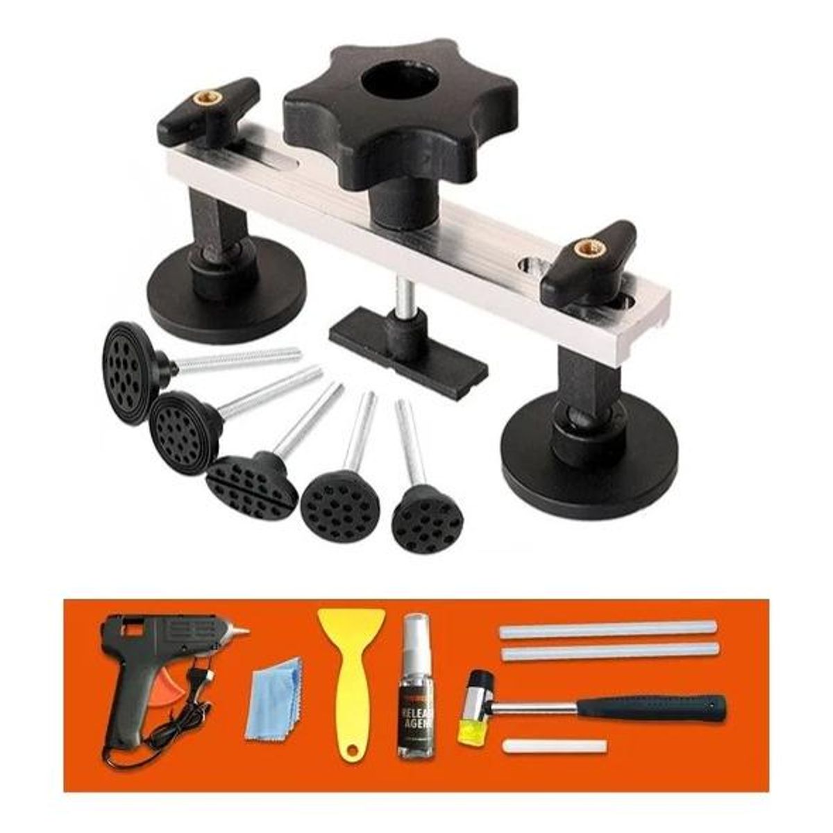 GENERICO - Kit Profesional para Reparación de Abolladuras en Autos