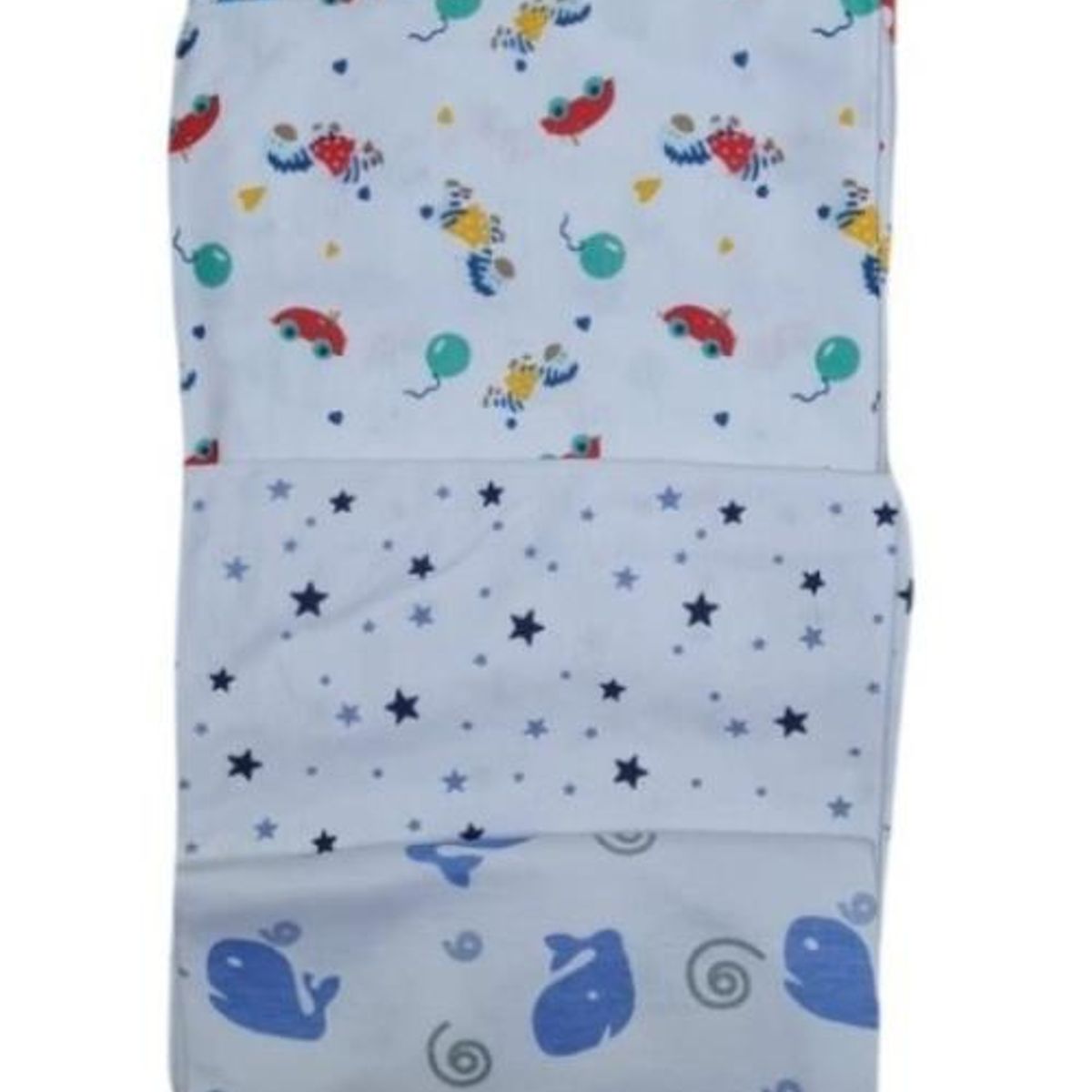 GENERICO - Pack 4 Mantas Tutos de Algodón para Bebé Suaves y Variadas