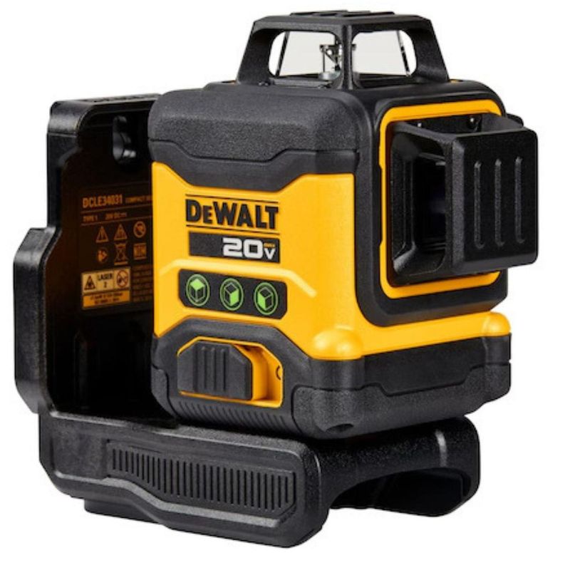 DEWALT - Nivel Láser Verde 12/20v 3 Líneas Cruzadas 360° Dewalt DCLE34031B