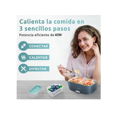 Imagen 2 del producto Lonchera Eléctrica Cigarrera Termo Comida Taper Lunch Box