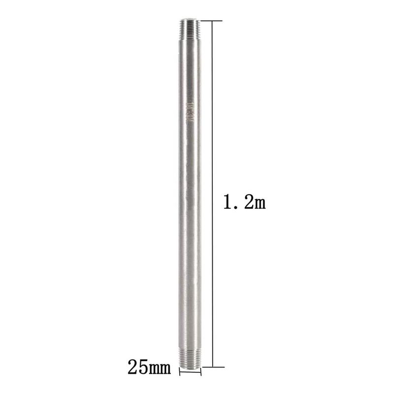 GENERICO - Pack de 4 Tubos Galvanizados de 12m para Prensa 34