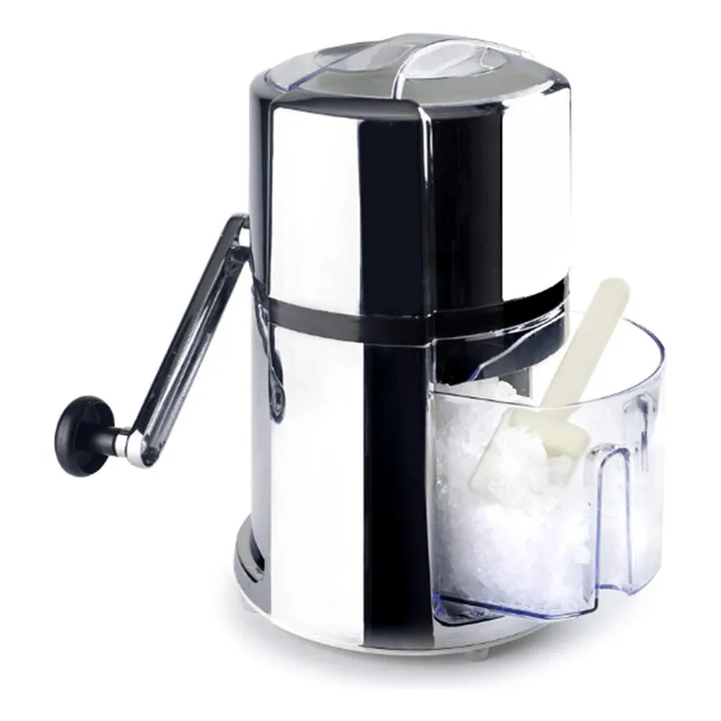 GENERICO - Picadora Manual de Hielo con Cuchillas de Acero Inoxidable