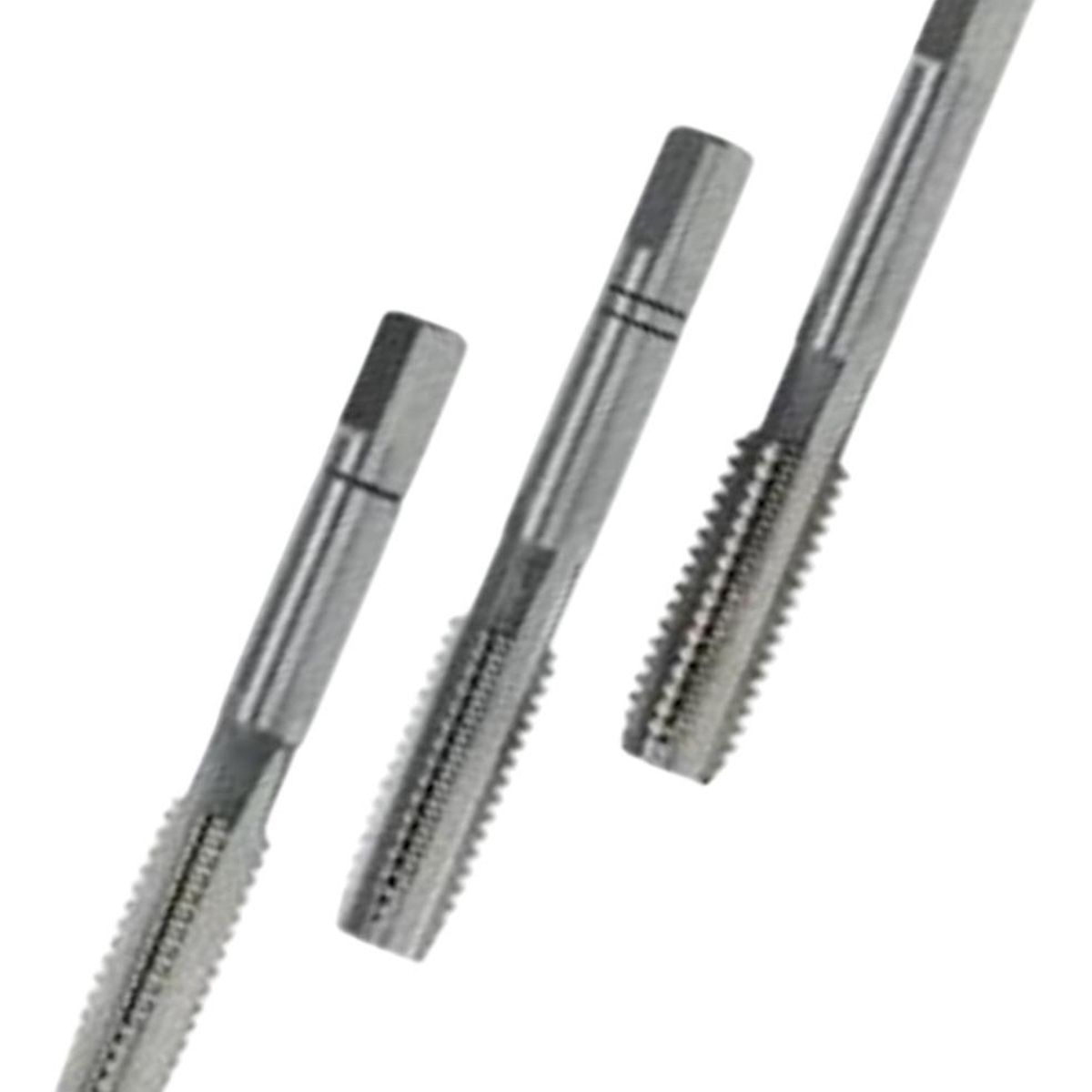 GENERICO - Juego de Machos de Acero Rápido M5x08 para Roscas Perfectas
