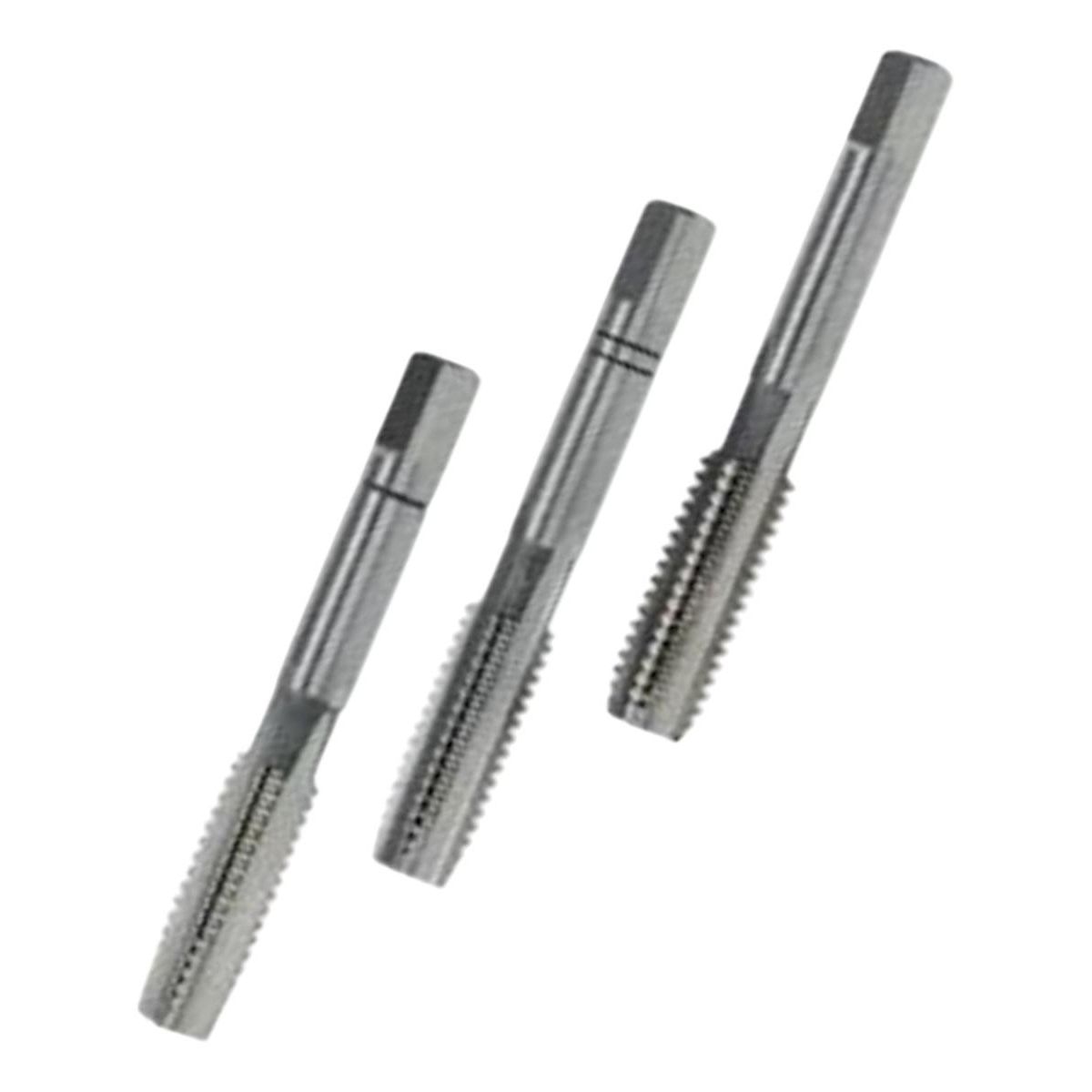 GENERICO - Juego de Machos de Acero Rápido M5x08 para Roscas Perfectas
