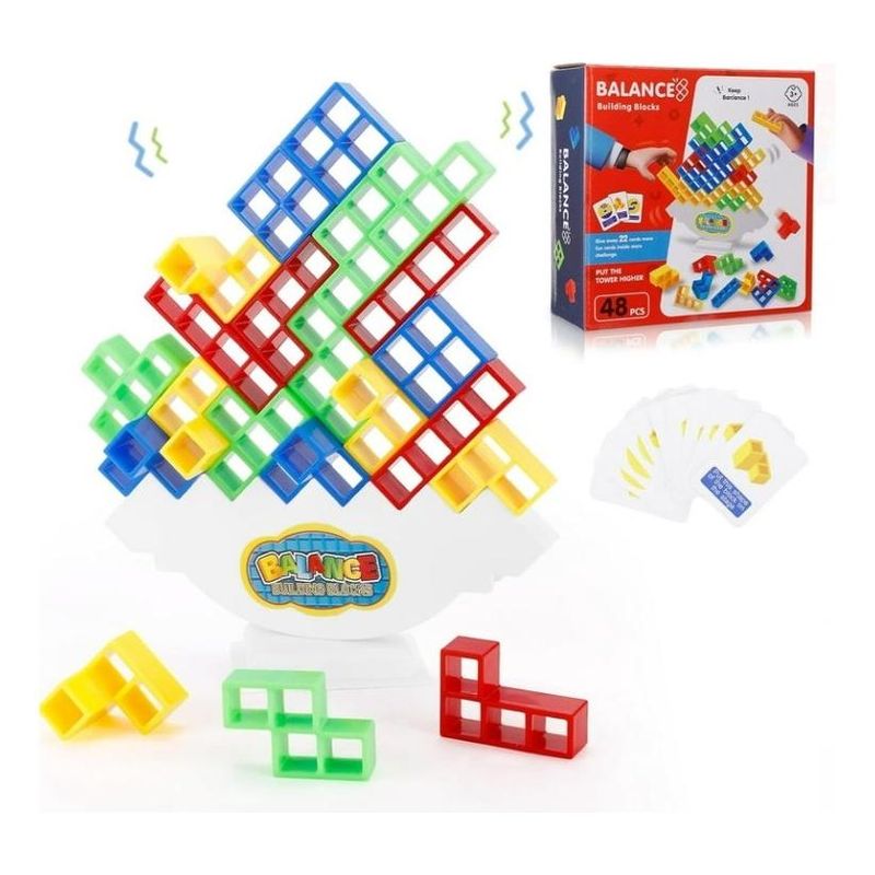 GENERICO - Bloques de Apilamiento Tetris para Desarrollo Infantil