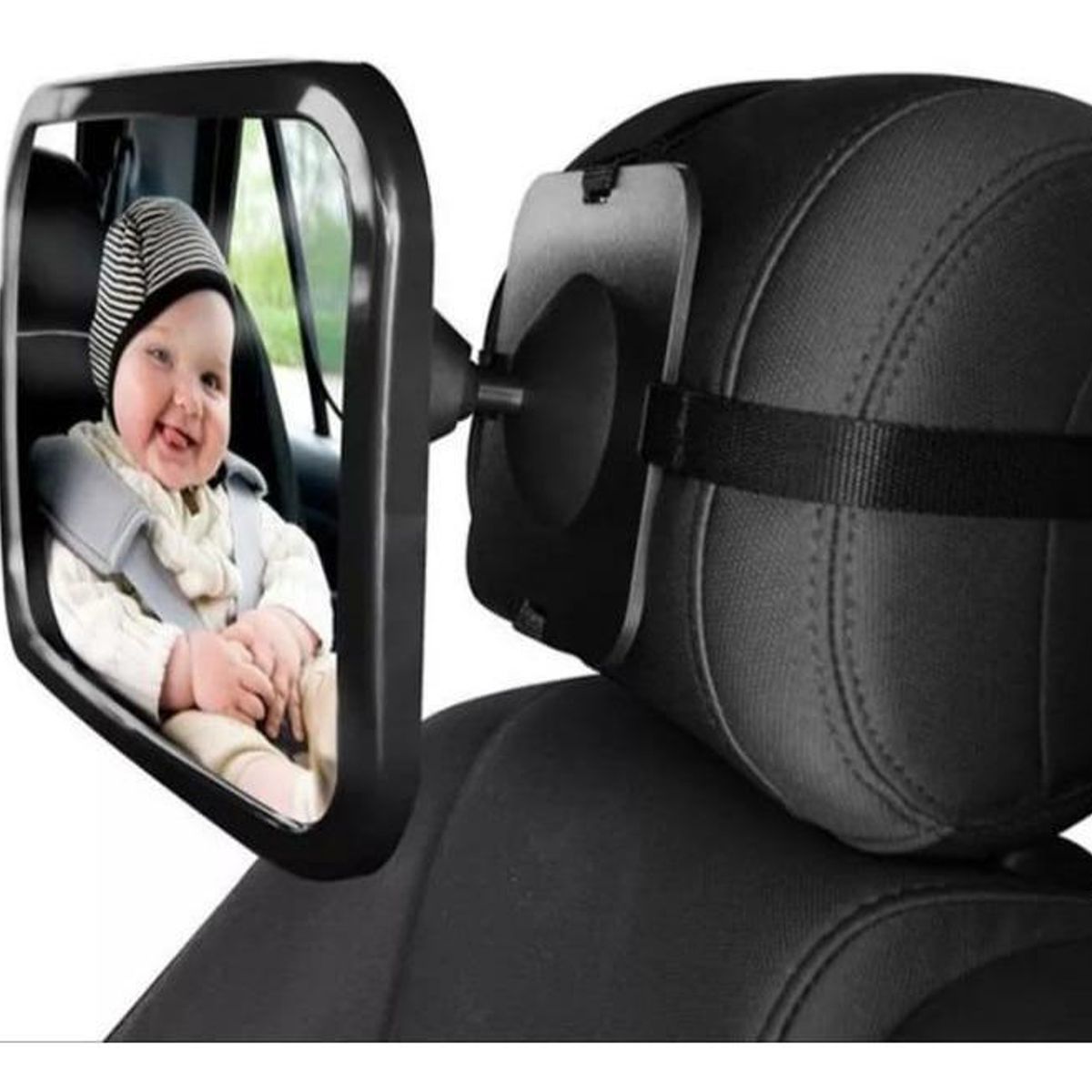 GENERICO - Espejo Retrovisor Ajustable para Viajar con Tu Bebé