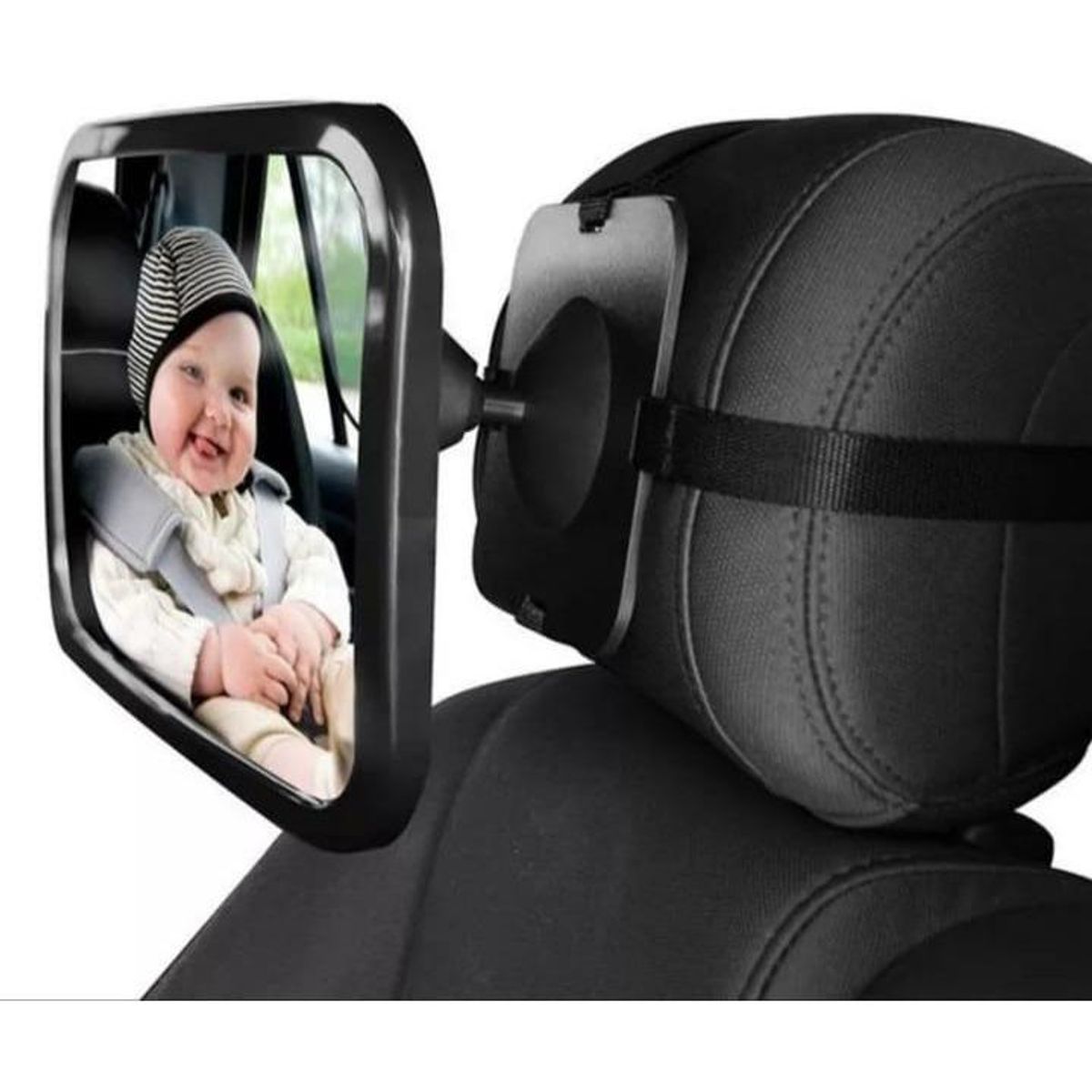 GENERICO - Espejo Retrovisor Ajustable para Viajar con Tu Bebé