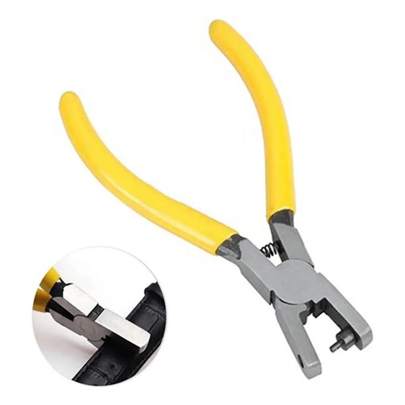 GENERICO - Alicate Perforador Ergonómico para Correas de Reloj de Cuero