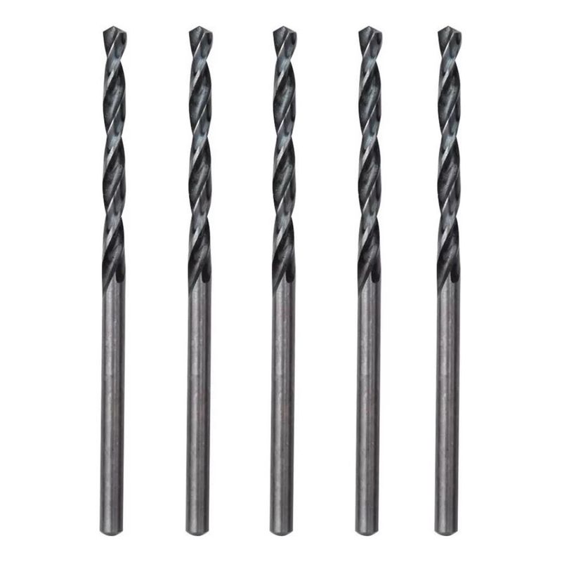 GENERICO - Set de 5 brocas HSS 10 mm para perforar metal fácilmente