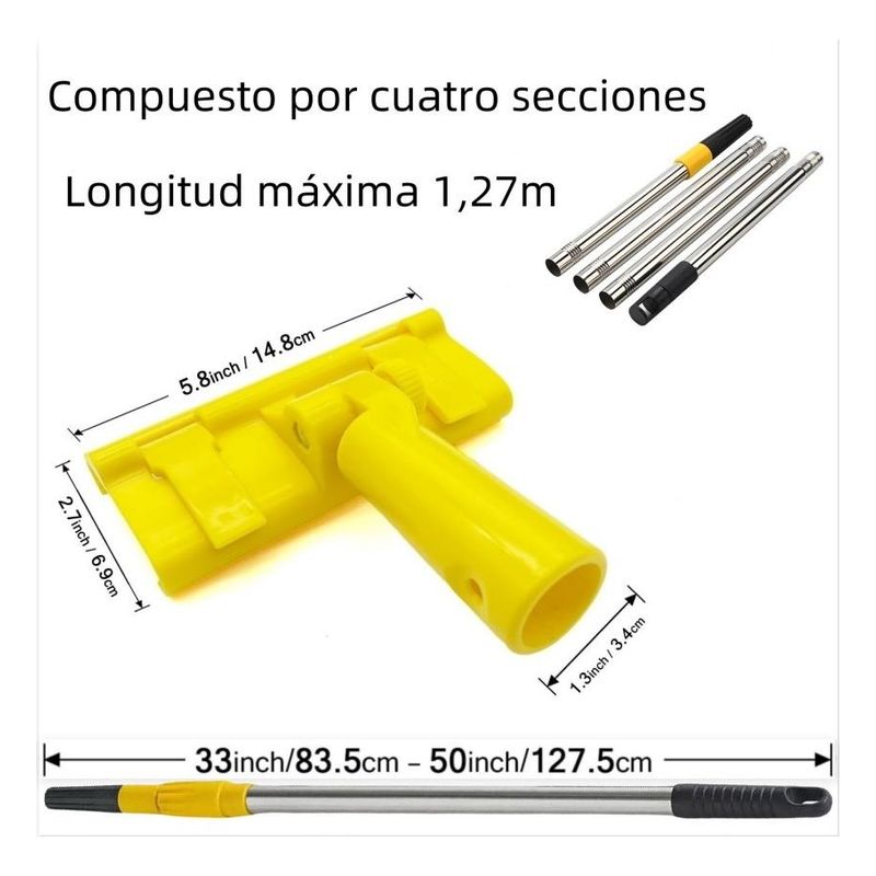 GENERICO - Extensión de Espátula Telescópica para Pintura Profesional