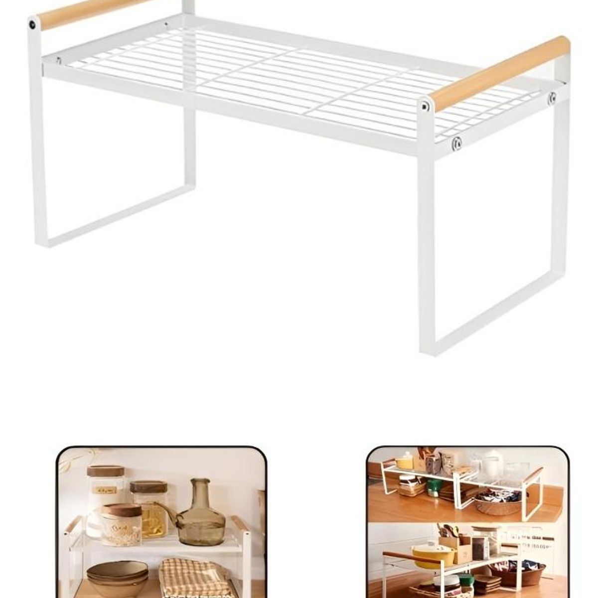 GENERICO - Estante Organizativo de Hierro para Cocina y Baño