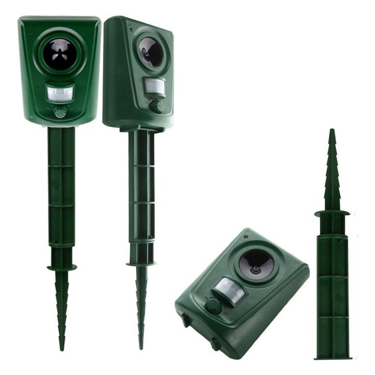 GENERICO - Repelente Ultrasonido para Protección de Espacios Exteriores