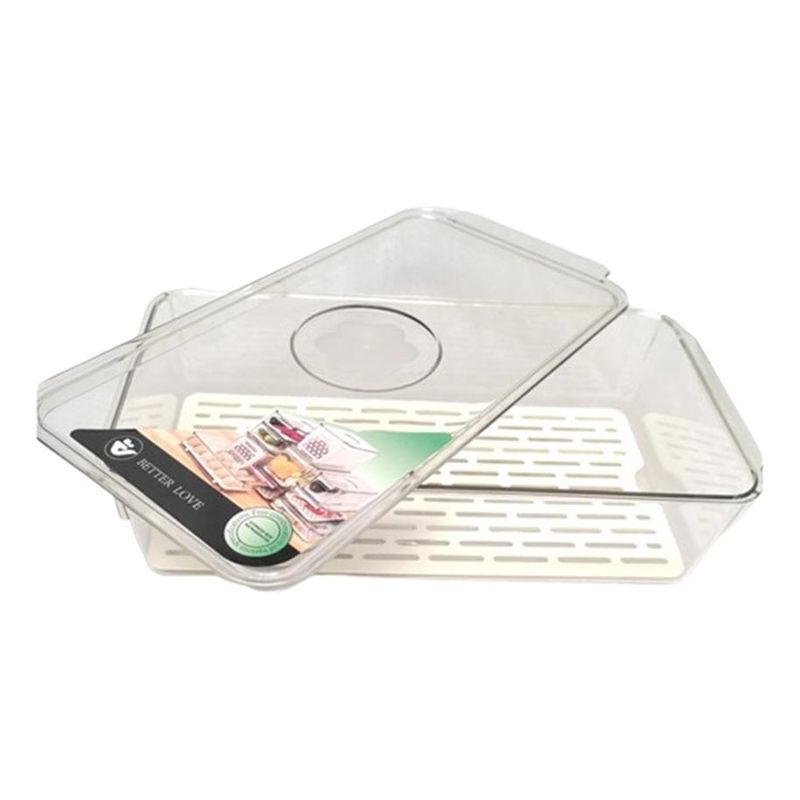 GENERICO - Organizador Acrílico Transparente para Refrigerador y Congelador