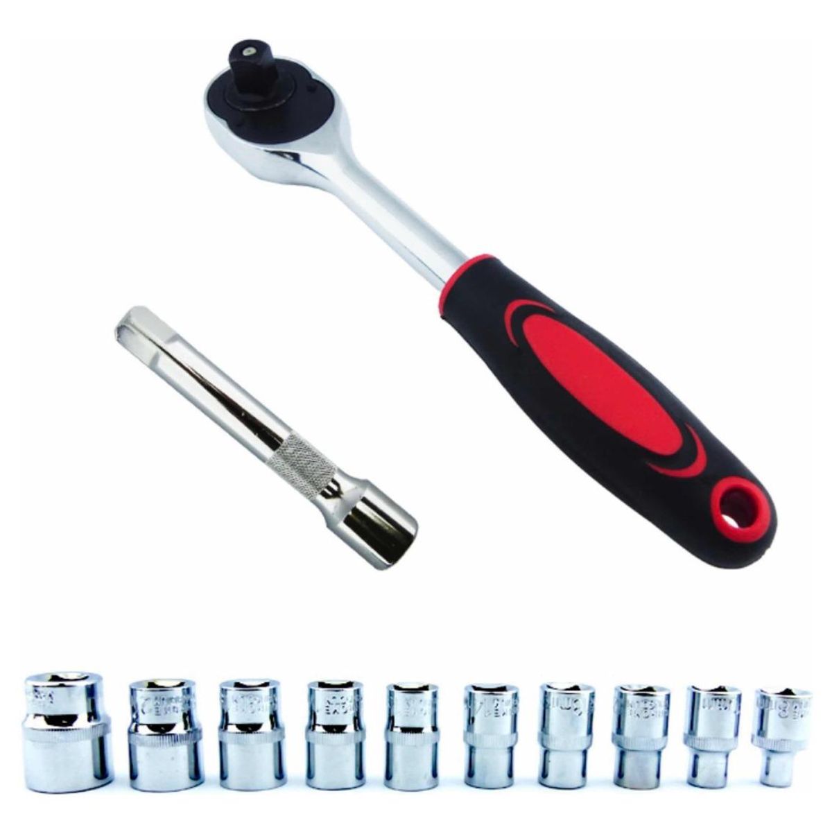 GENERICO - Juego de 12 Herramientas con Dados de 8mm a 24mm