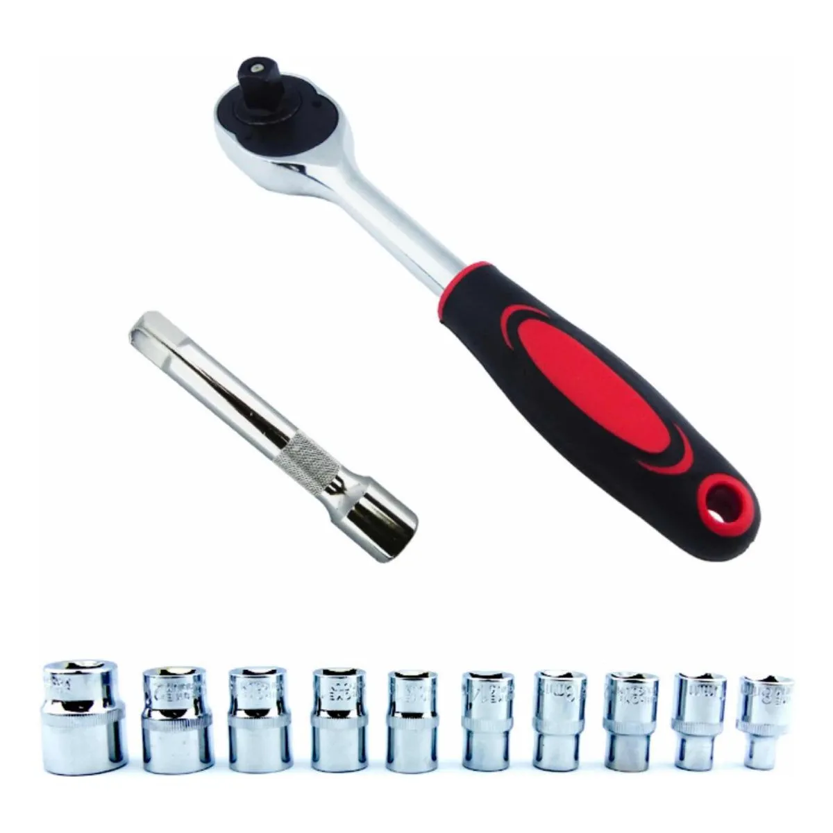 GENERICO - Juego de 12 Herramientas con Dados de 8mm a 24mm