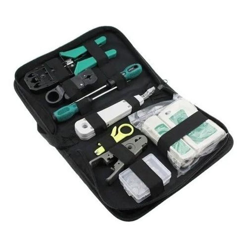 GENERICO - Kit Completo de Herramientas para Instalación de Redes