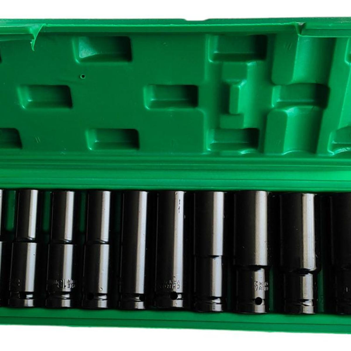 GENERICO - Juego de Dados de Impacto Largos 10 Puntas Torx 75mm