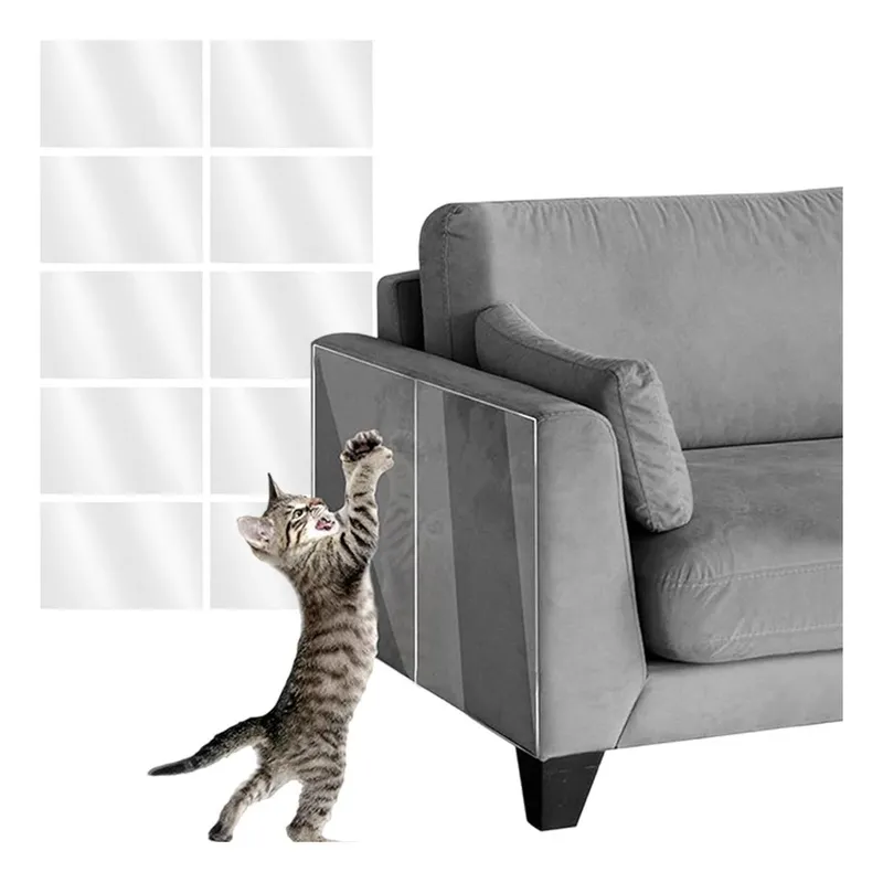 GENERICO - Protector Transparente para Muebles Antiarañazos de Gato
