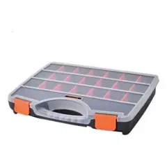 GENERICO - Caja Organizadora de Herramientas Compacta y Segura 21 espacios