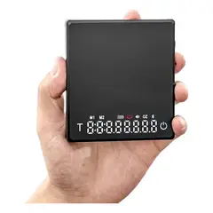 GENERICO - Balanza Digital Compacta con Temporizador y Carga USB
