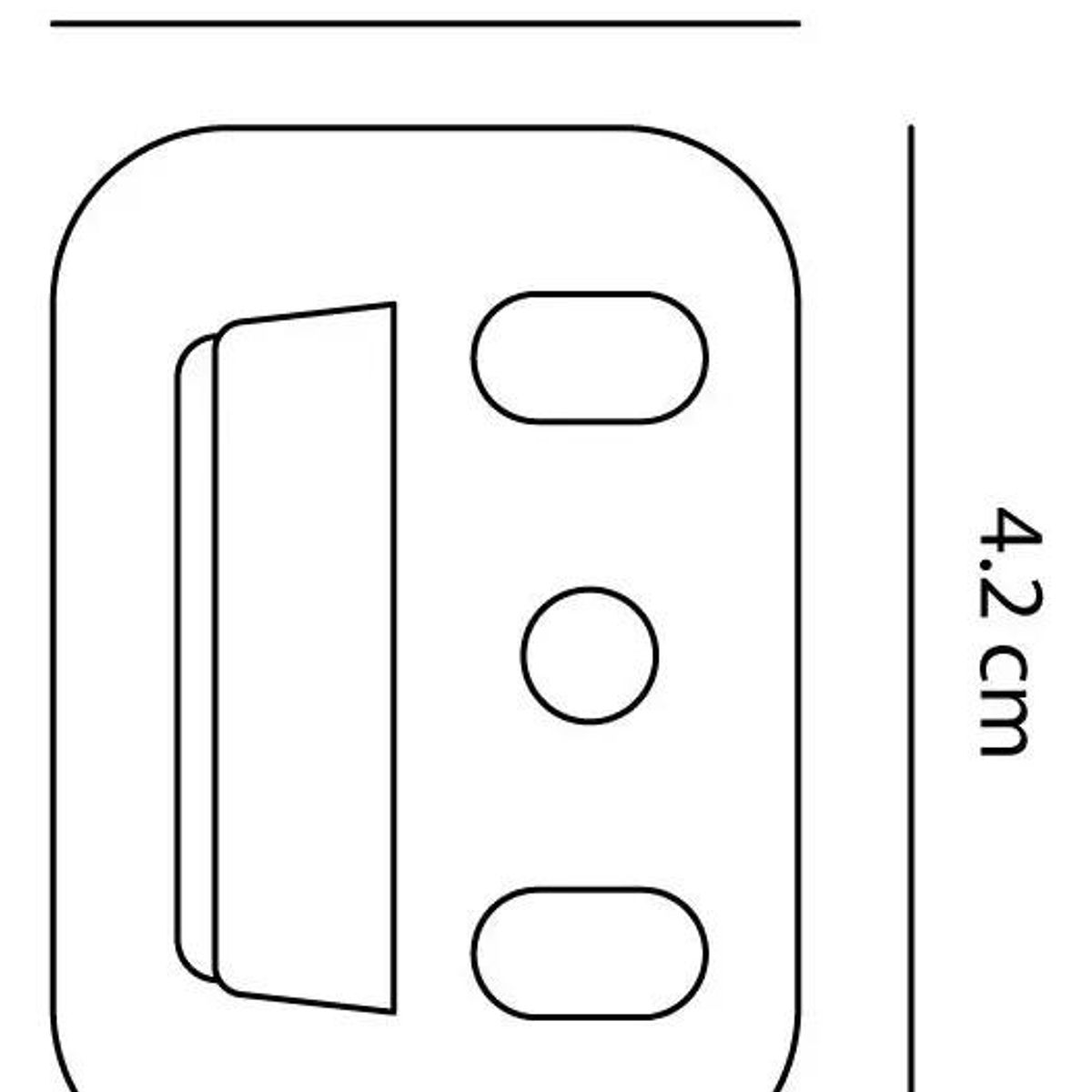 GENERICO - Clips de Montaje Metal para Paneles de Pared 100 Piezas