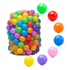 GENERICO - Pelotas de Colores para Niños 100 Unidades 55 cm