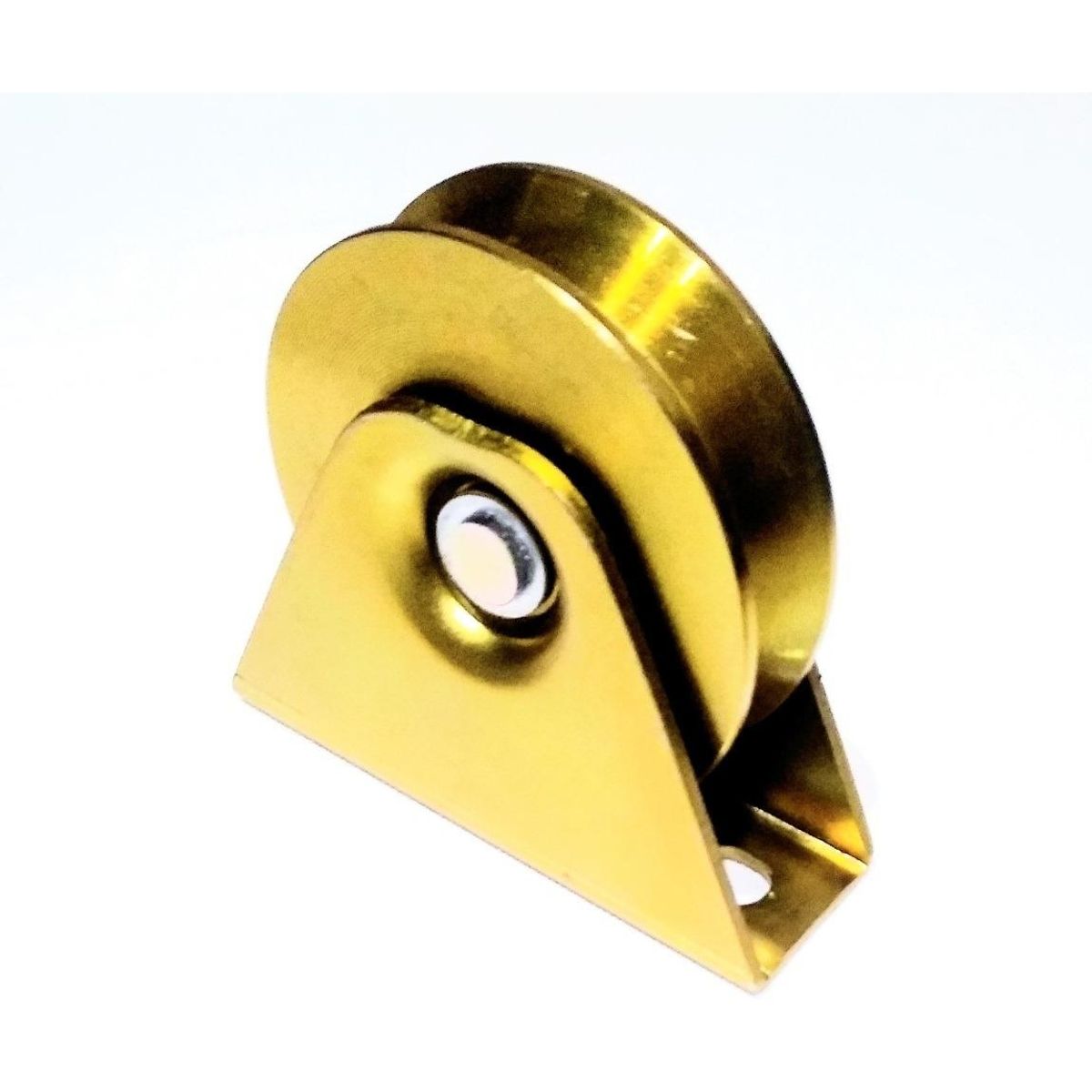 GENERICO - Ruedas de Acero de 80mm para Puertas Corredizas de Metal