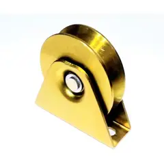 GENERICO - Ruedas de Acero de 80mm para Puertas Corredizas de Metal