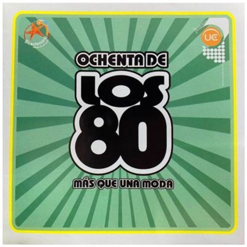 GENERICO - OCHENTA DE LOS 80 - MAS QUE UNA MODA (VARIOS) (4CD) / CD