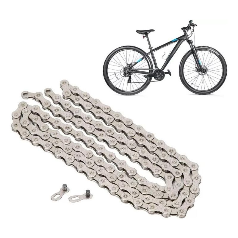 GENERICO - Cadena de Bicicleta 11 Velocidades Resistente y Suave