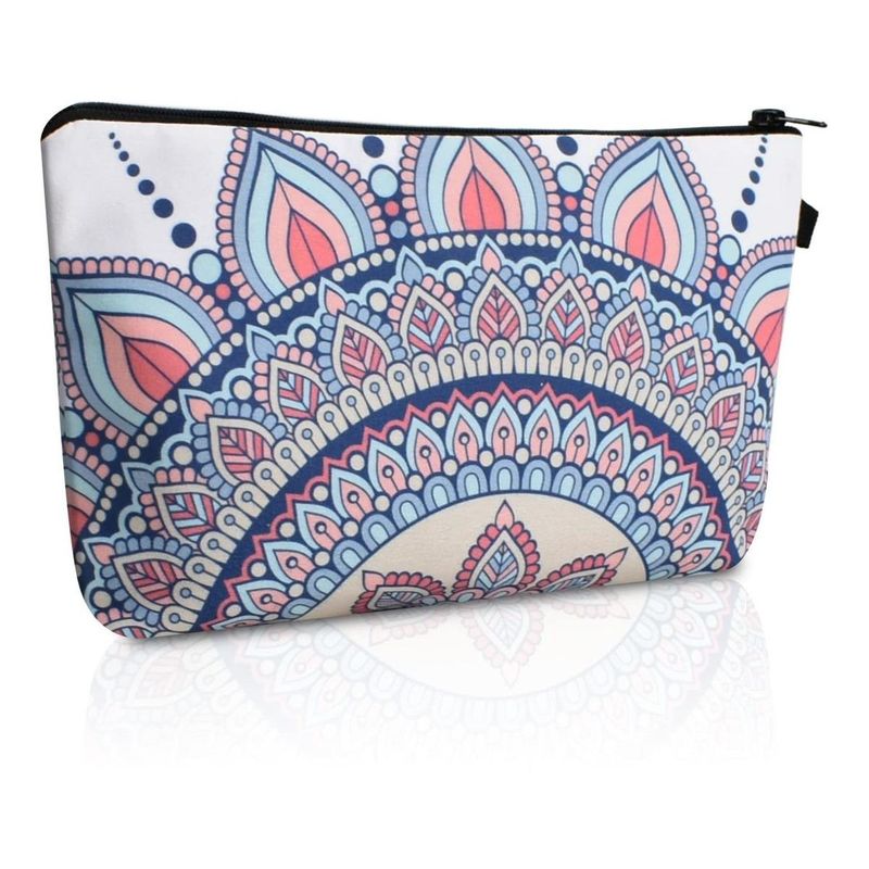 GENERICO - Organizador de Cosméticos Plegable con Estampado Mandala