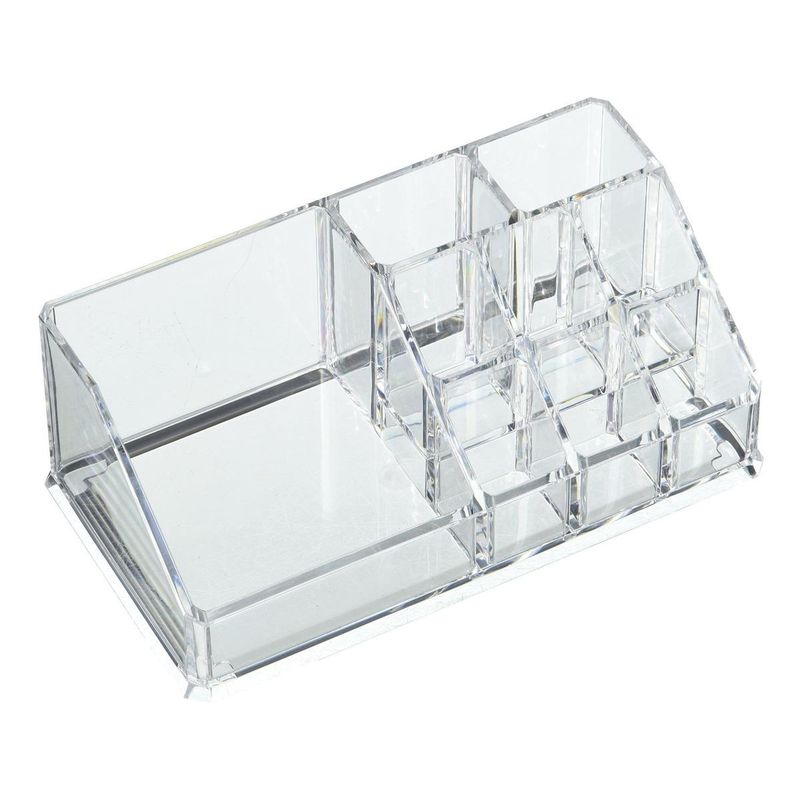 GENERICO - Organizador Acrílico para Brochas y Maquillaje Elegante