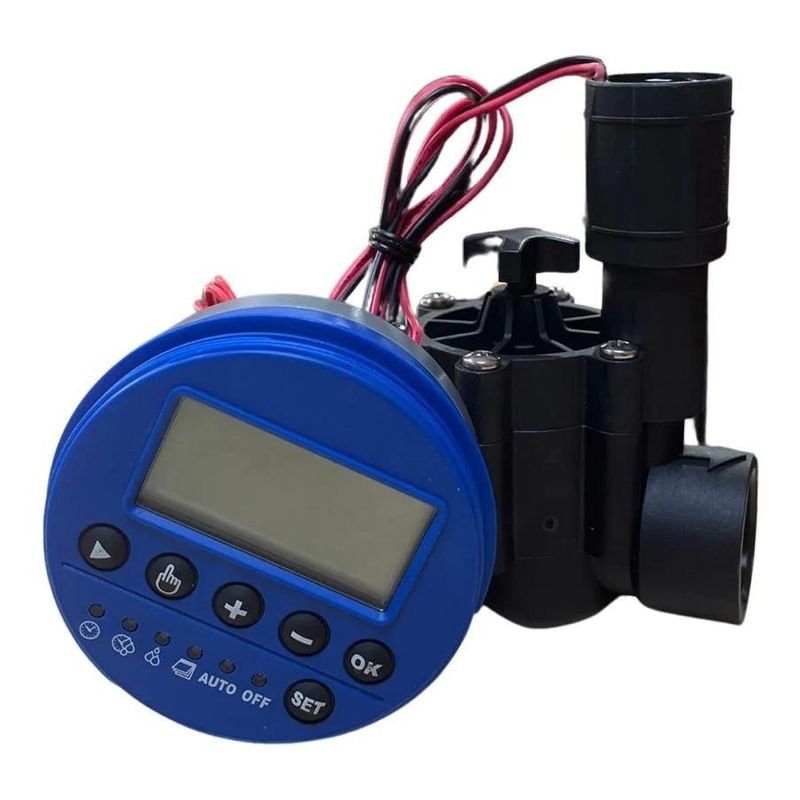 GENERICO - Programador de Riego a Batería con 2 Programas y Sensor