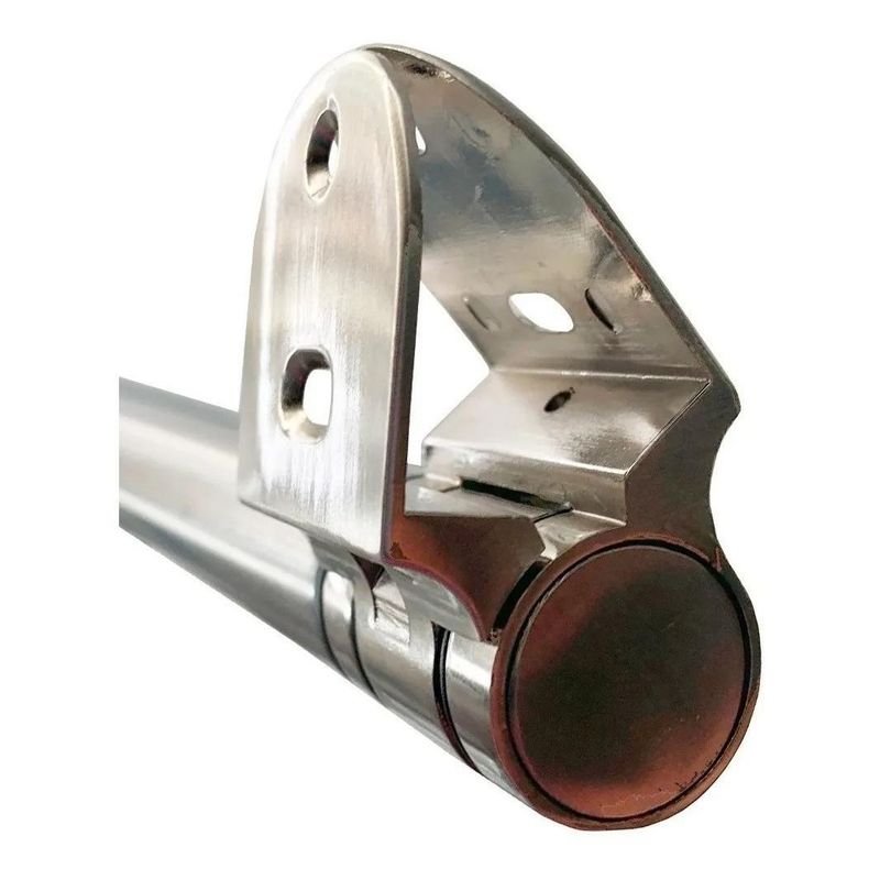 GENERICO - Bisagra Esquina Ajustable 90 cm de Acero Inoxidable